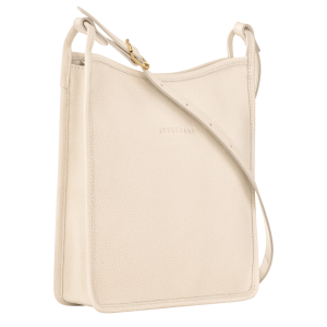 Sac bandoulière zippé M Le Foulonné Longchamp papier