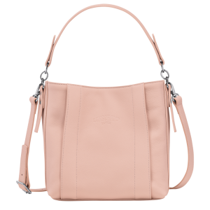 Sac bandoulière S Longchamp femme 3D Cuir – nude