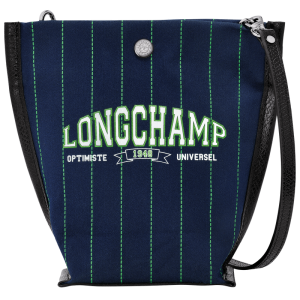 Sac bandoulière XS femme Longchamp Essential Toile – Marine