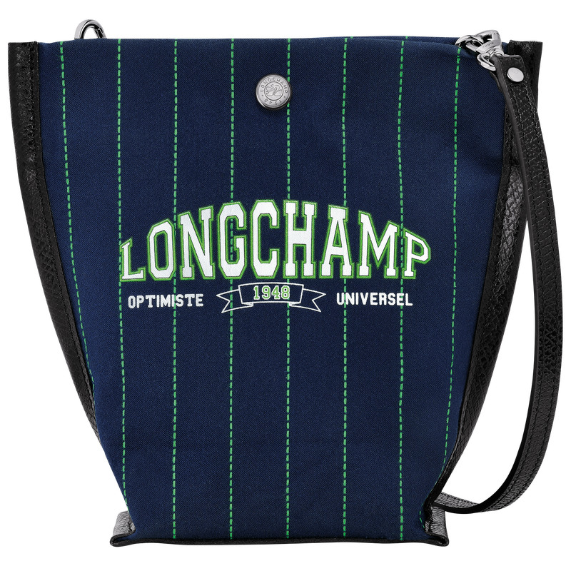 Sac bandoulière XS femme Longchamp Essential Toile – Marine