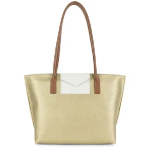 Grand sac cabas MAYA Lancaster Or/camel