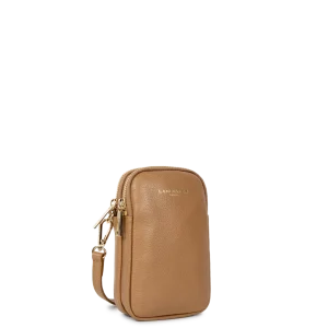 Pochette smartphone femme Dune Lancaster camel