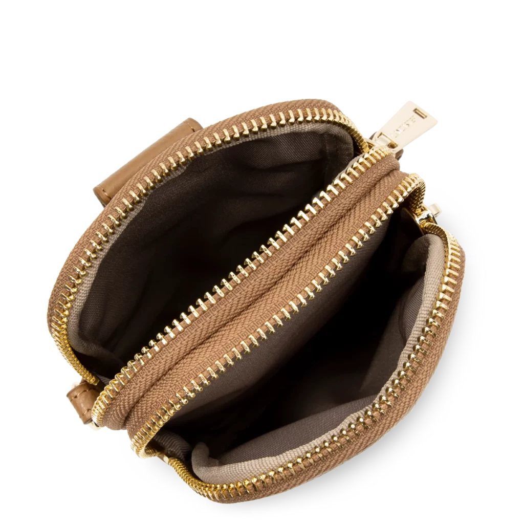 Pochette smartphone femme Dune Lancaster camel – Image 3