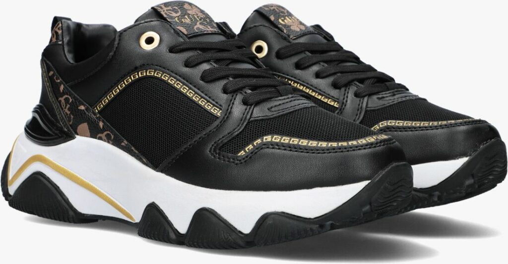 Baskets Femme Guess Ecoleather noir