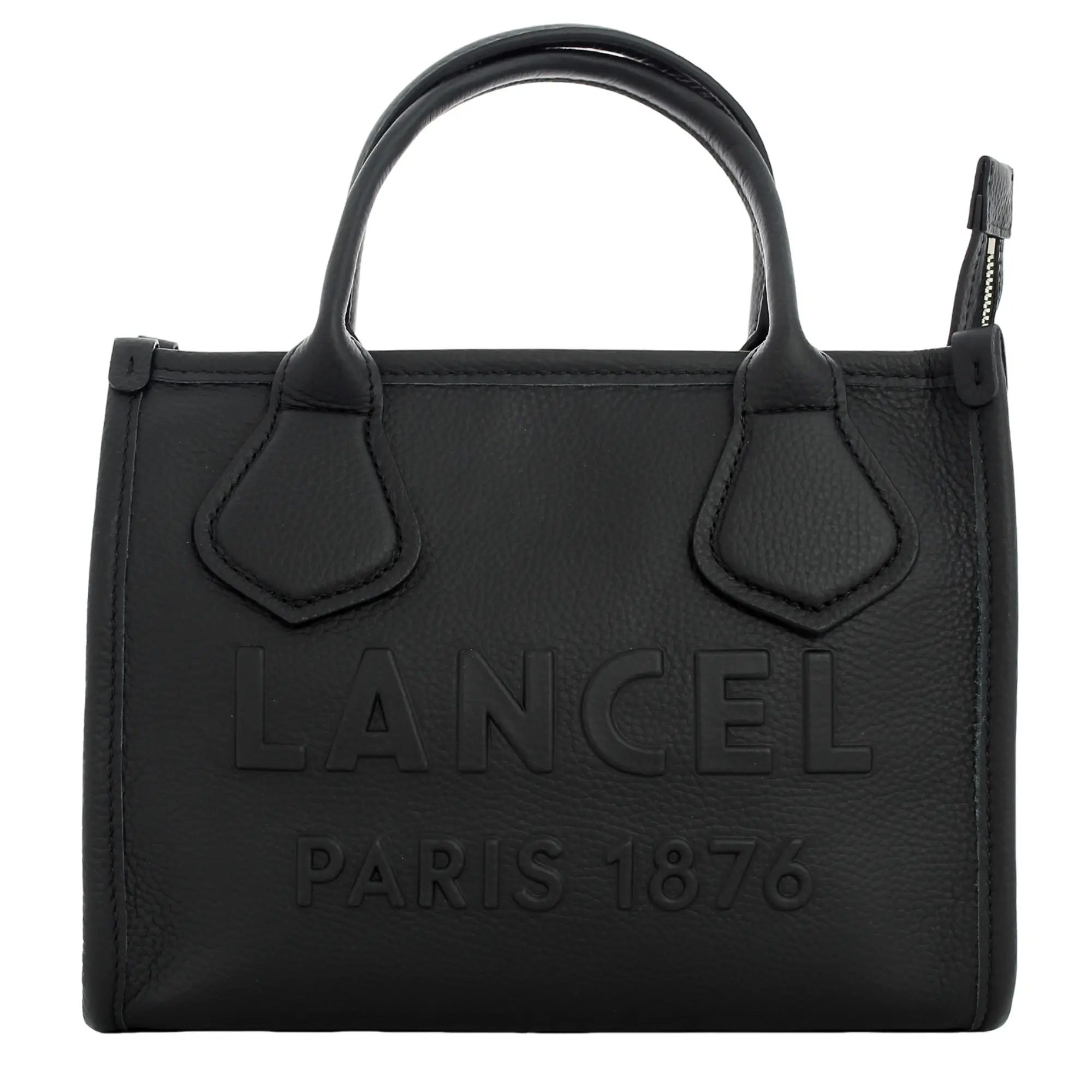 Petit sac cabas S Jour cuir Lancel noir – Image 5