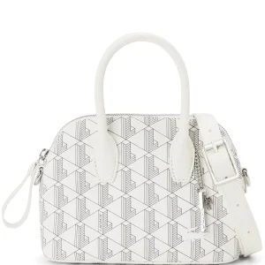 sac à main Bugatti à imprimé monogrammé BLANC