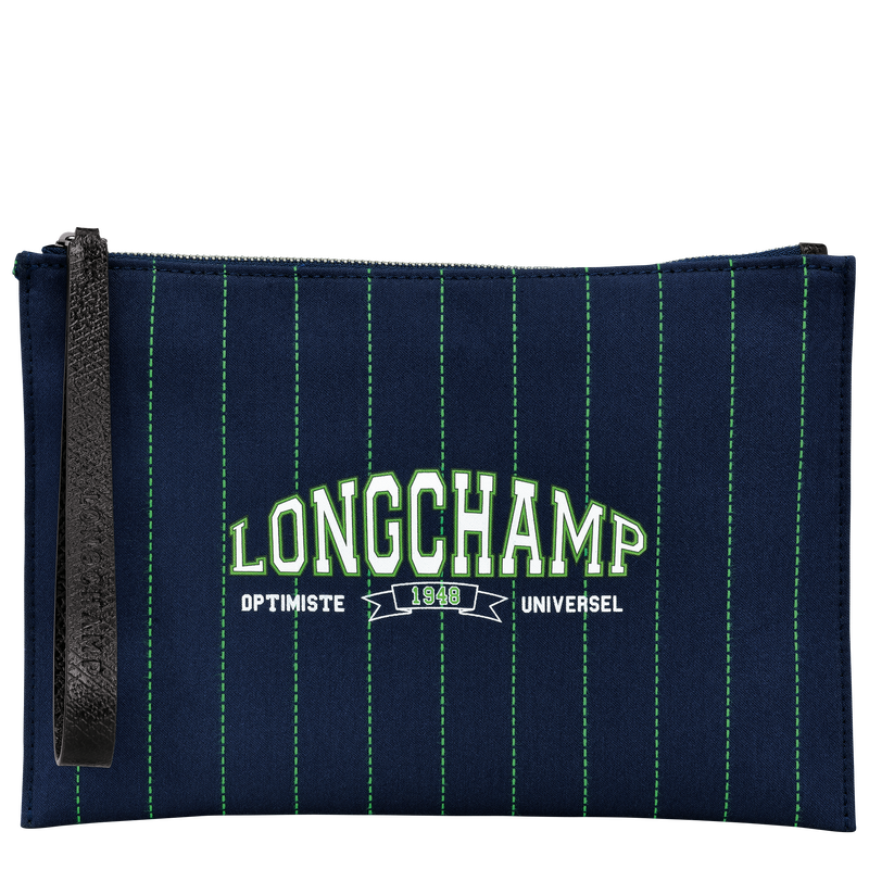 Pochette Essential Lonchamp – Toile – Marine – Image 4