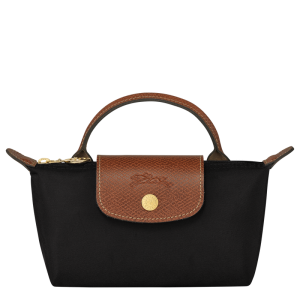 Trousse cosmétique avec poignée Le Pliage Original – noir