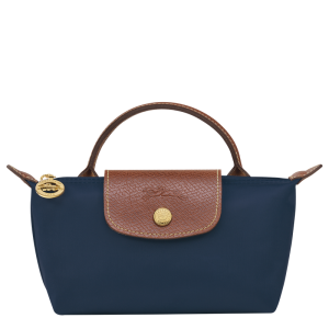 Trousse cosmétique avec poignée Le Pliage Original – marine