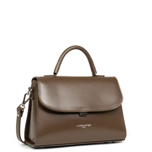 Sac à main femme cuir Suave Even Lancaster marron