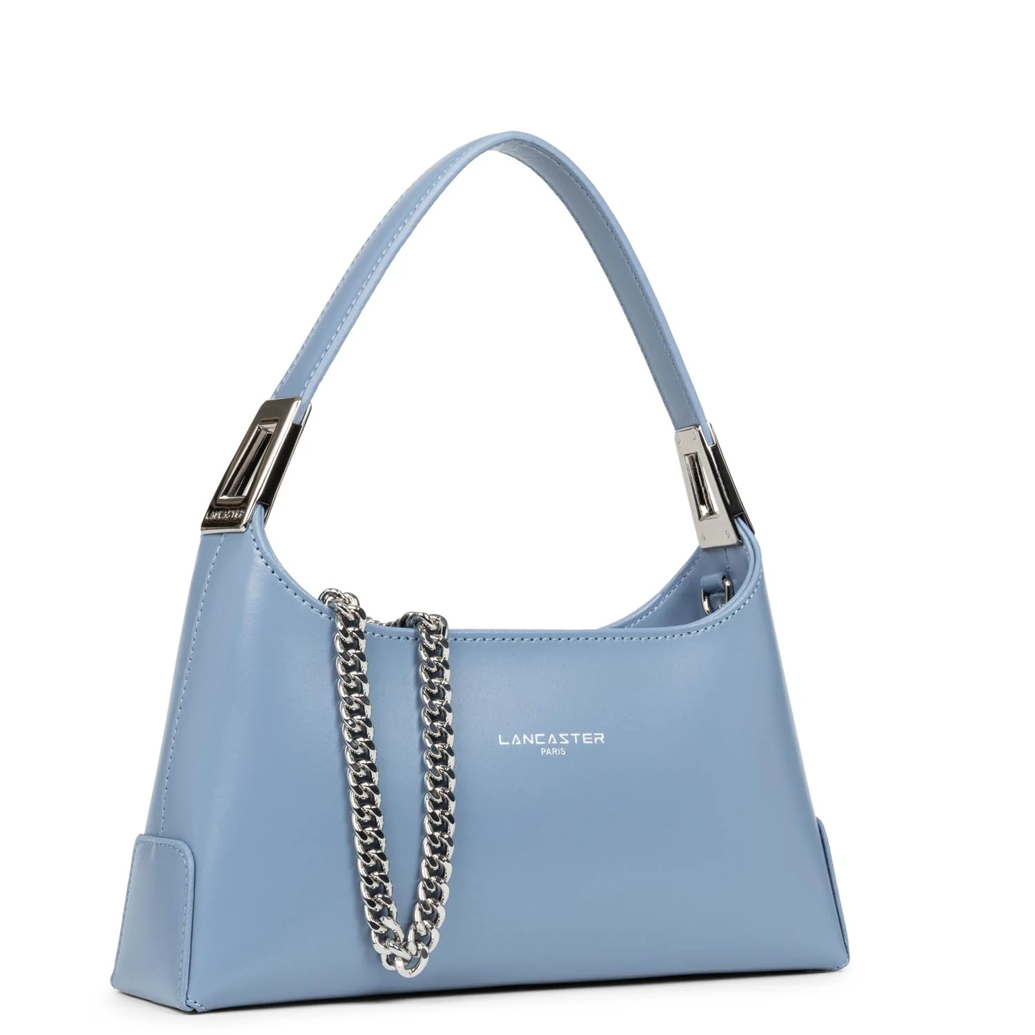 SUAVE ACE PETIT SAC BAGUETTE Lancaster Bleu stone – Image 3