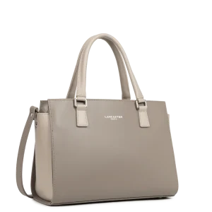 Sac à main Smooth Lancaster – taupe galet