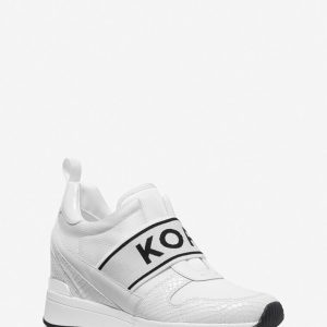 Basket femme compensées Maven Mixed-Media Slip-On Michael Kors