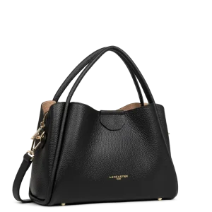 Sac à main Ida Double noir cuir Lancaster