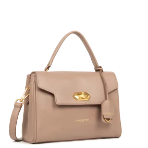 Sac cartable cuir galet Lancaster Donna Grace