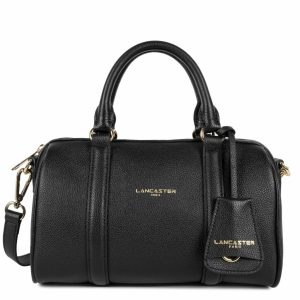 Sac à main noir Polochon Milano Ana Cuir Lancaster