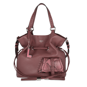 Sac seau premier Flirt M de Lancel Multico Prune