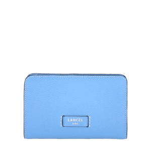 Portefeuille compact zippé Ninon de Lancel Bleu glacier