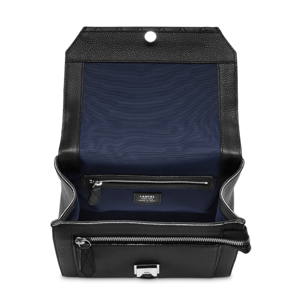 Sac rabat avec poignée Matelassé Ninon M de Lancel Noir – Image 5