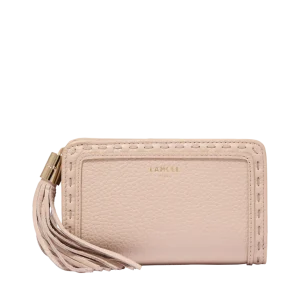Portefeuille compact premier flirt de Lancel Capuccino