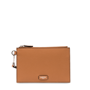 Pochette zippée Ninon de Lancel Camel