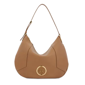 Sac Hobo zippé Roxane de Lancel Granit