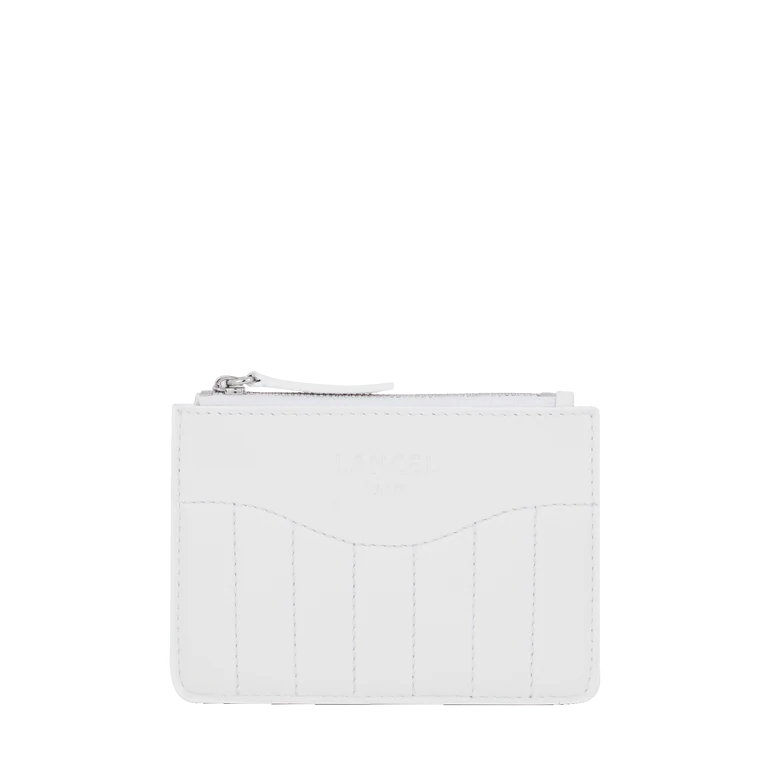 Porte-cartes zip L RODEO de Lancel Blanc Optic – Image 2