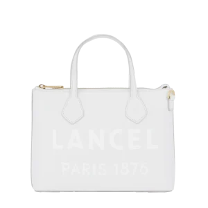 Cabas zippé S Essential De Lancel Blanc