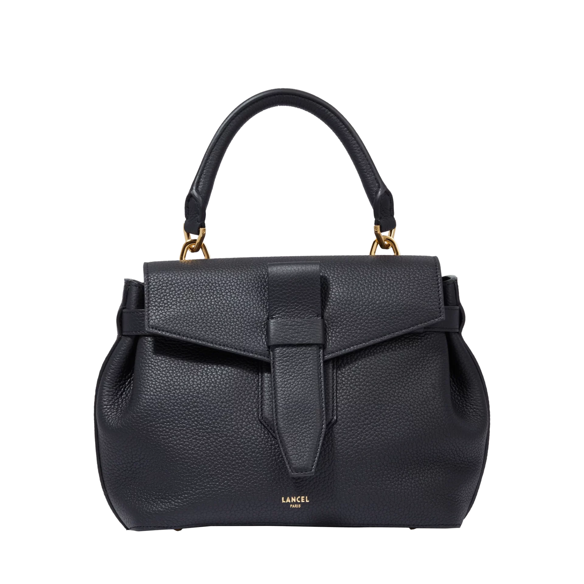 Sac porté main S Charlie Noir Lancel