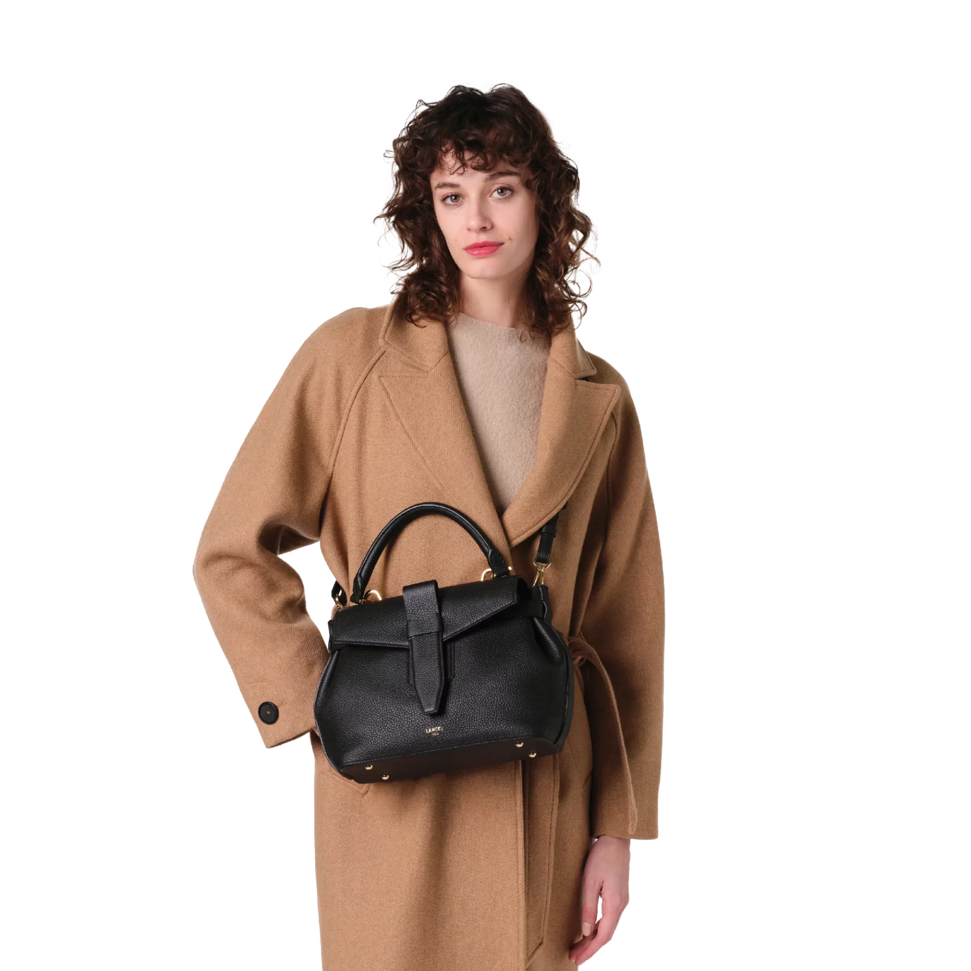 Sac porté main S Charlie Noir Lancel – Image 5