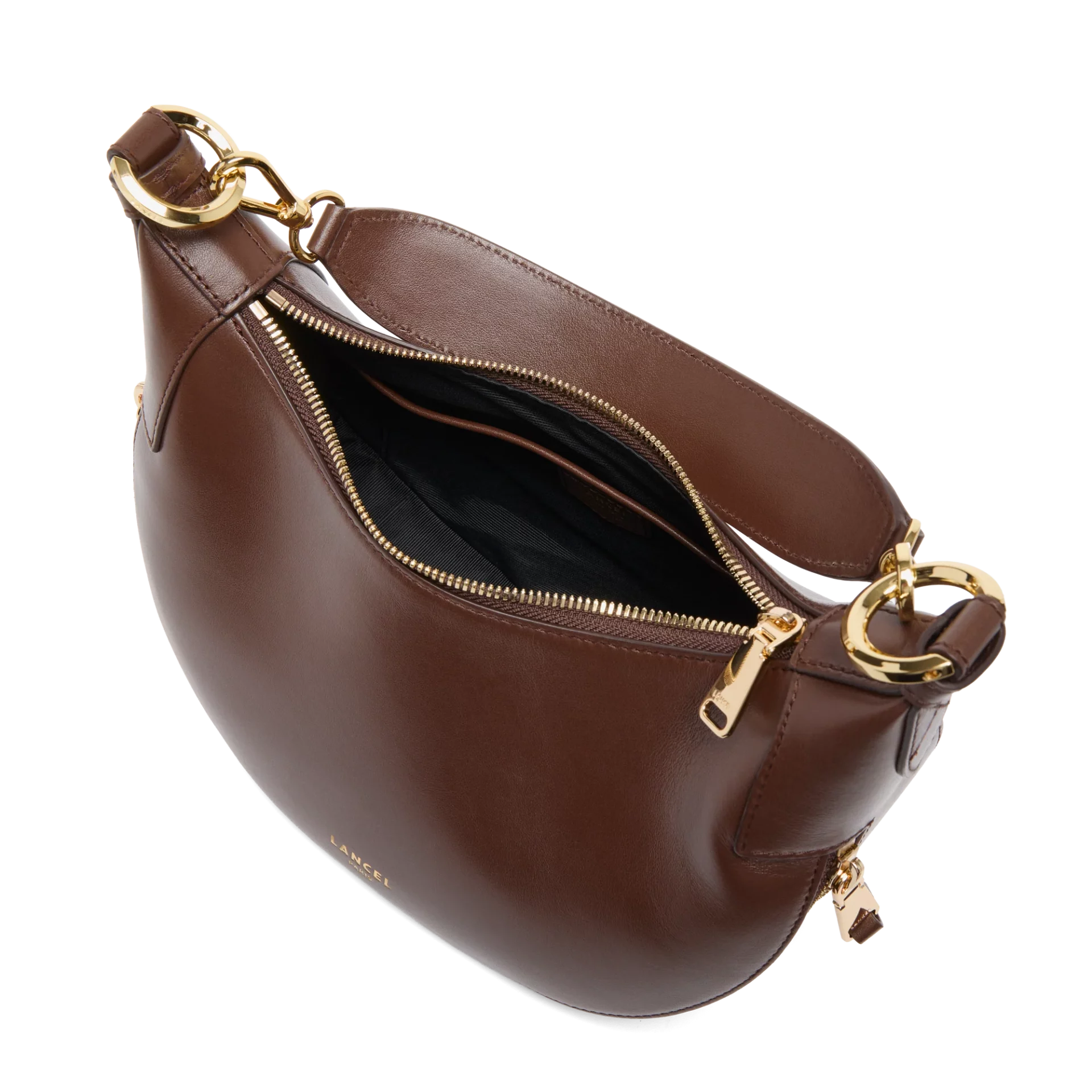 Sac à main banane Origami Lancel noix de coco – Image 2