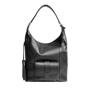 Sac hobo zippé M Premier Flirt Lancel noir