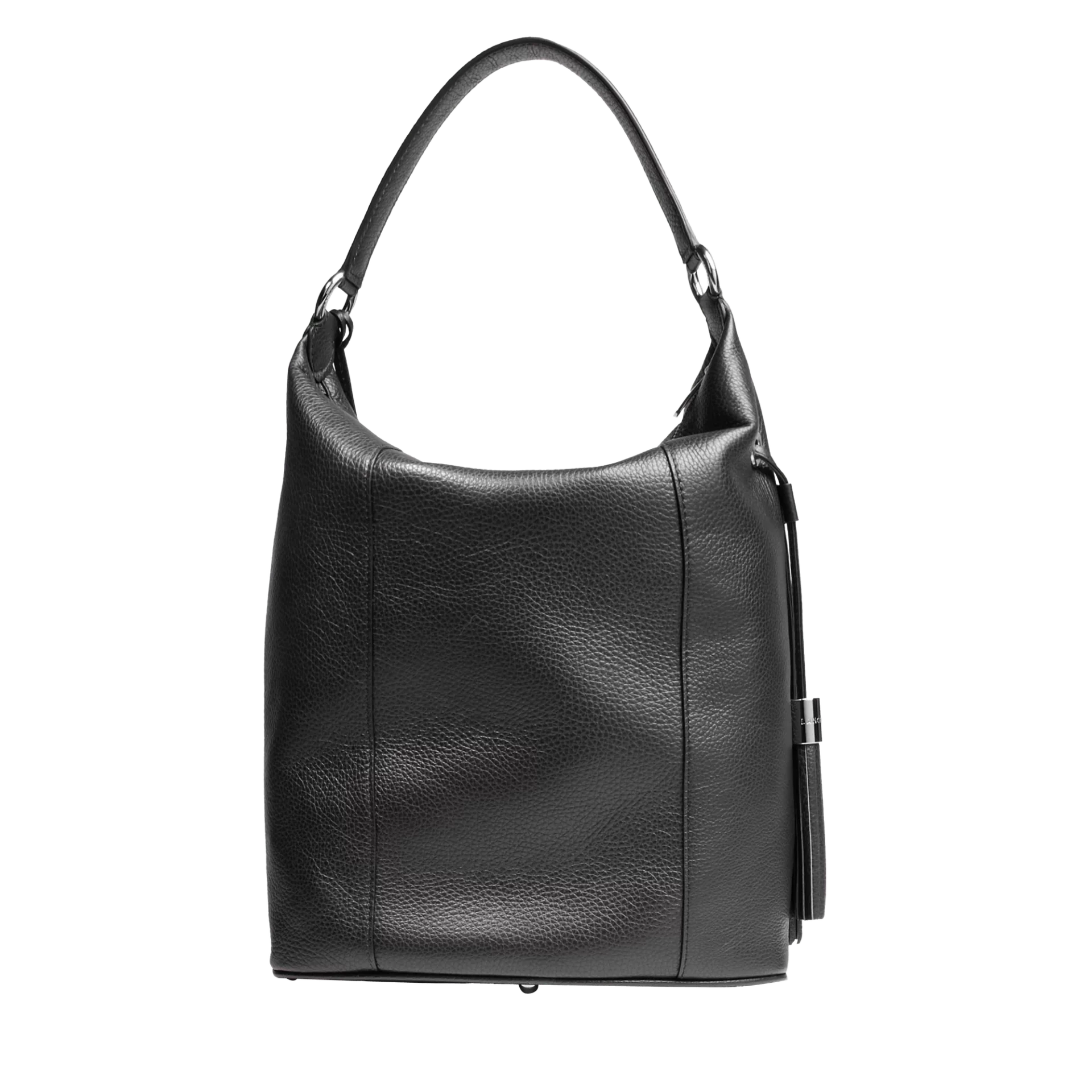 Sac hobo zippé M Premier Flirt Lancel noir – Image 4