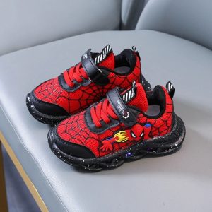 Basket lumineuse garçon Spiderman