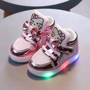 Basket lumineuse pour petite fille