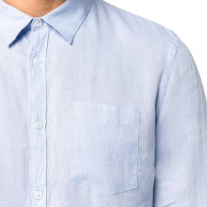 Chemise Manches Longues en Lin Homme - Élégance et Confort Naturel