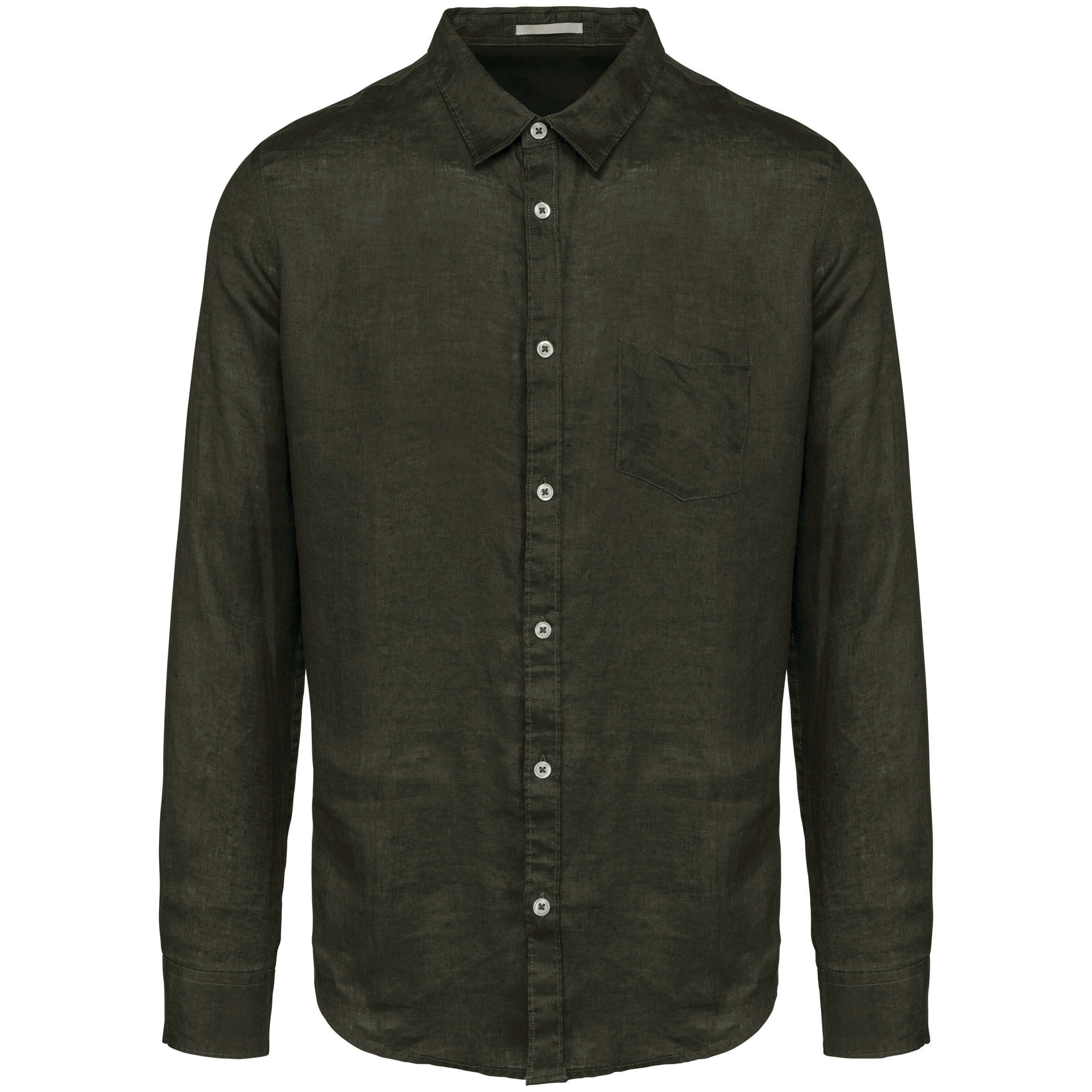 Chemise Manches Longues en Lin Homme - Élégance et Confort Naturel – Image 7