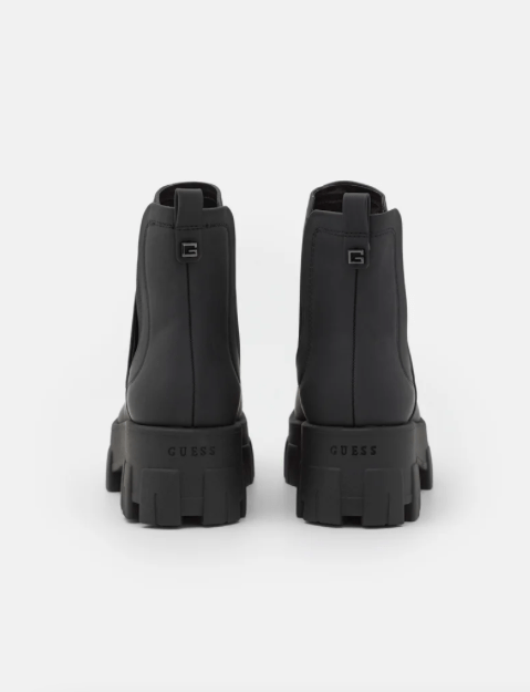 Guess – Bottines femme noir à plateau – Image 3