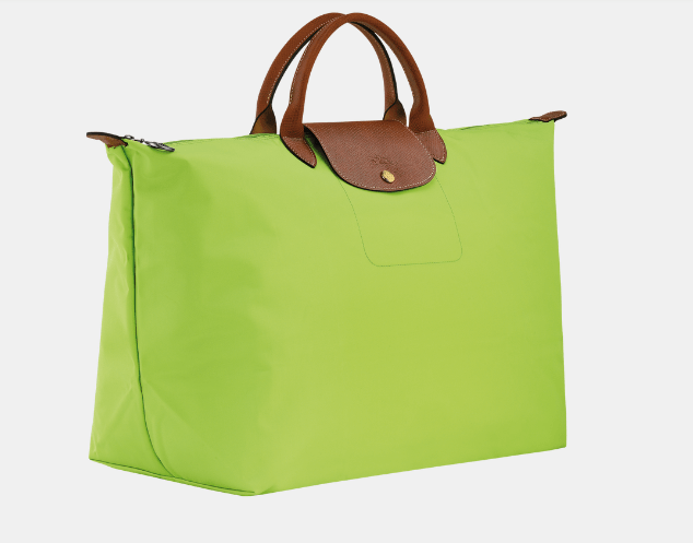 Sac de voyage L Le Pliage Original Longchamp Vert lumière – Image 3