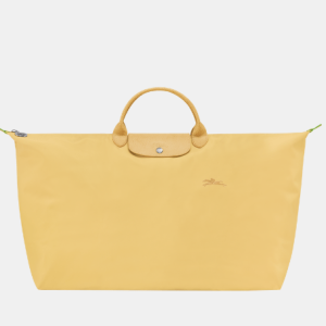 Sac de voyage XL Le Pliage Green Longchamp – Toile Recyclée – Blé