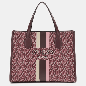 Sac à main silvana logo g cube rouge multi