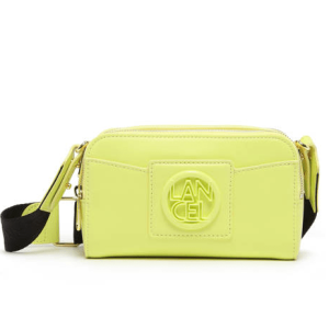 Sac caméra bag Roxane Citron vert Lancel
