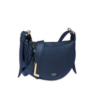 Sac demi-lune Faubourg cuir Lancel marine