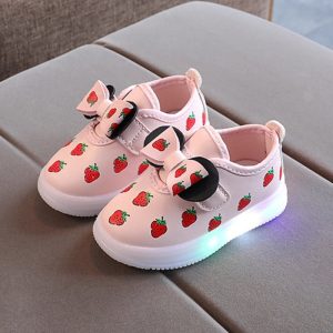 Chaussure avec lumière pour fille