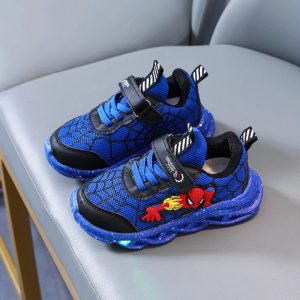 Chaussure lumineuse Spiderman