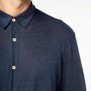 Chemise en Lin Manches Longues pour Homme