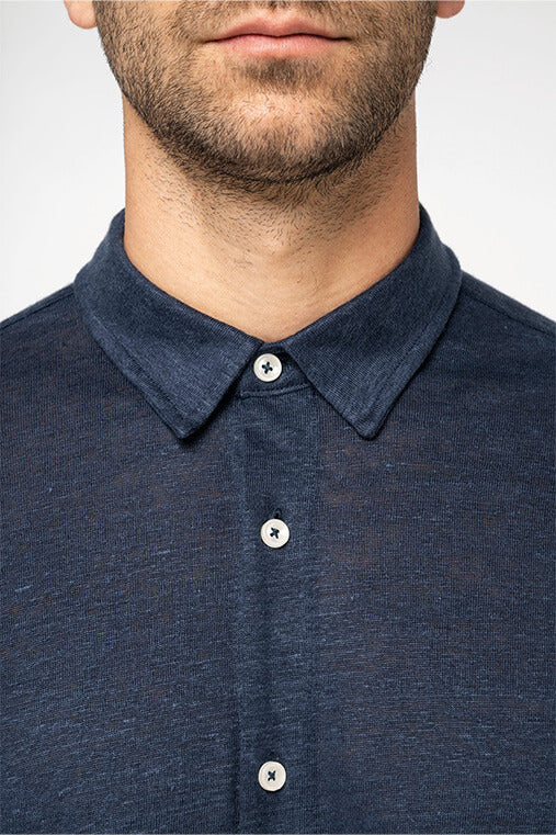 Chemise en Lin Manches Longues pour Homme – Image 2