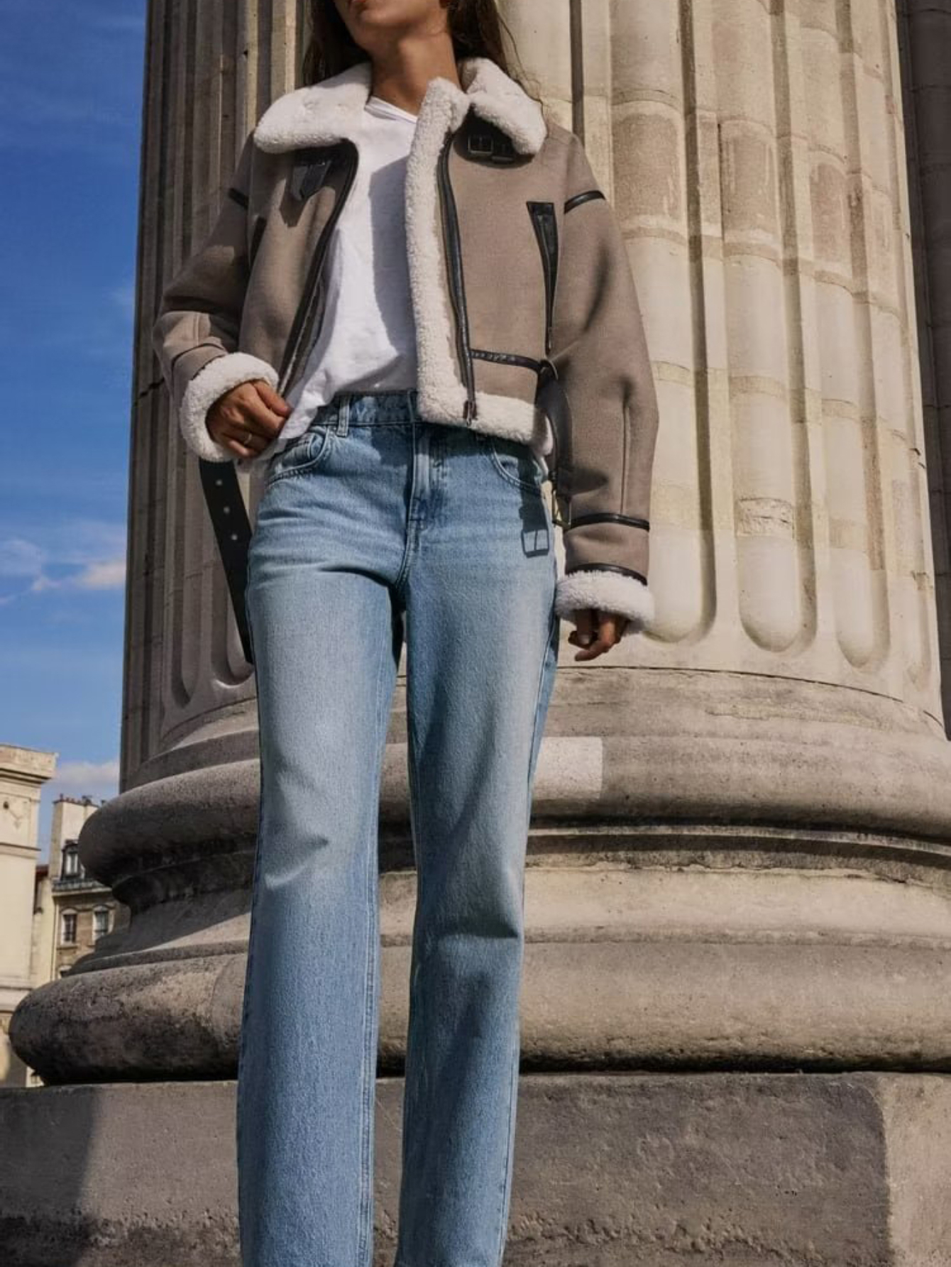 Veste doublée en polaire pour femme – Image 2