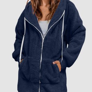 Veste d&rsquo;intérieur en polaire pour femme