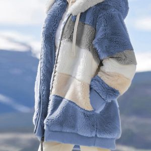 Veste polaire pour femme grande taille